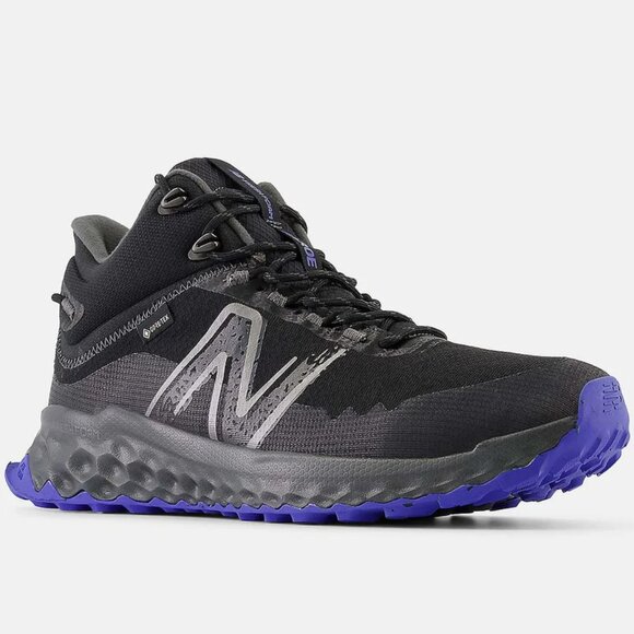 New Balance Fresh Foam Garo Midcut GORE-TEX Trail Running Black/Blue MENS 10.5 - Picture 15 of 16